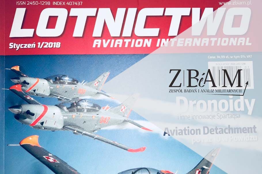 Spartaqs w magazynie LOTNICTWO Aviation International