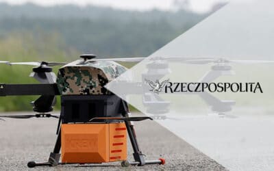 Dronoid Hermes V8MT Spartaqs Group na łamach Rzeczpospolita
