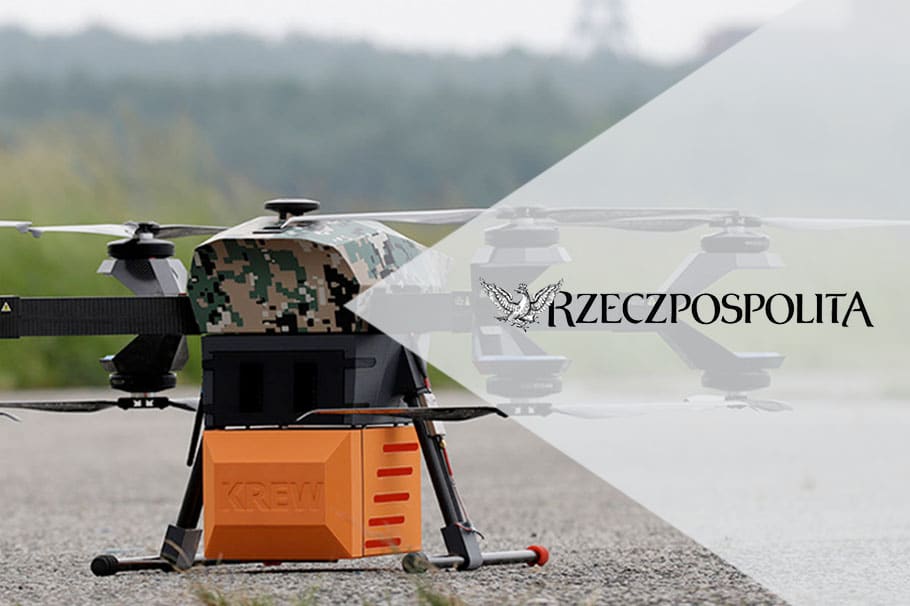 Dronoid Hermes V8MT Spartaqs Group na stránkách Rzeczpospolita