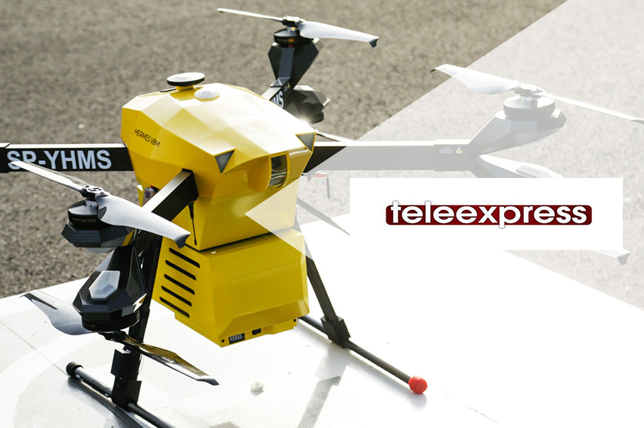 Spartaqs dronoids in Teleexpress news