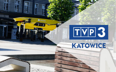 Platformy bezzałogowe Spartaqs w głównym wydaniu aktualności TVP3 Katowice