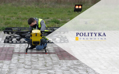 Portál Zdravotní politika o lékařském transportu pomocí dronu Spartaqs