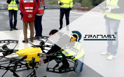 Zahraniční média o dopravním letu dronoidu Hermes V8MT mezi varšavských nemocnic.