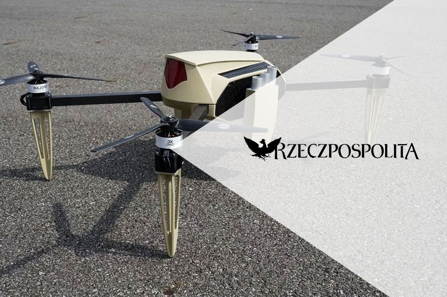 A Polish drone flies to the Czech Republic, i.e. Spartaqs on the pages of Rzeczpospolita