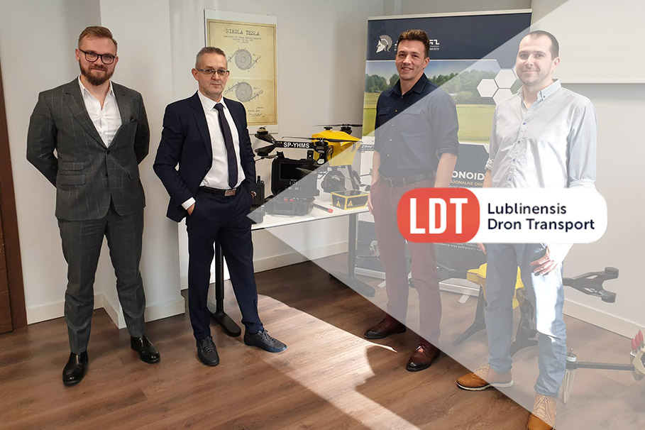 Lublinensis Dron Transport joins the Spartaqs Group consortium!