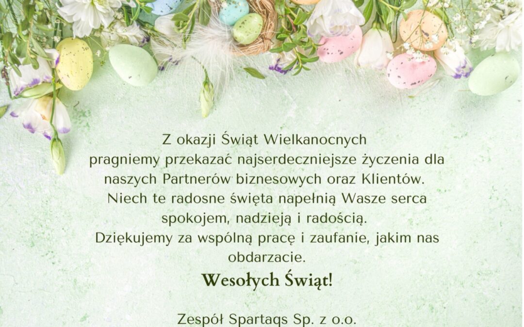 Wesołych Świąt Wielkanocnych!