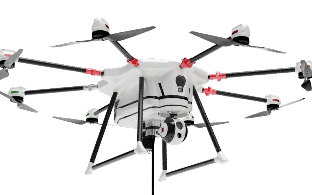 Dron OWL VISION – Test drona na uwięzi (8h) i w locie swobodnym (1h+)