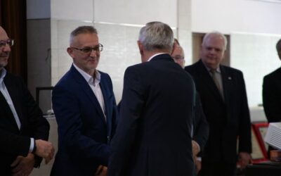 Wyróżnienie „Bene Meritus pro Industria Poloniae” dla Sławomira Huczały, GłównegoKonstruktora i Współwłaściciela Spartaqs Group